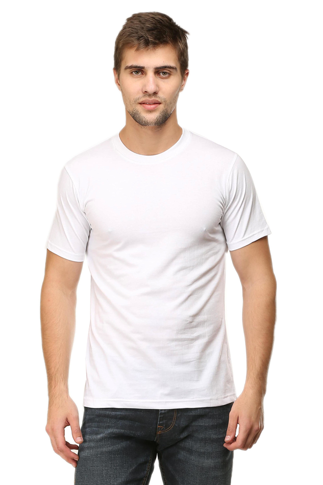 Lafangah Men's Round Neck Half Sleeve Classic cotton tshirt