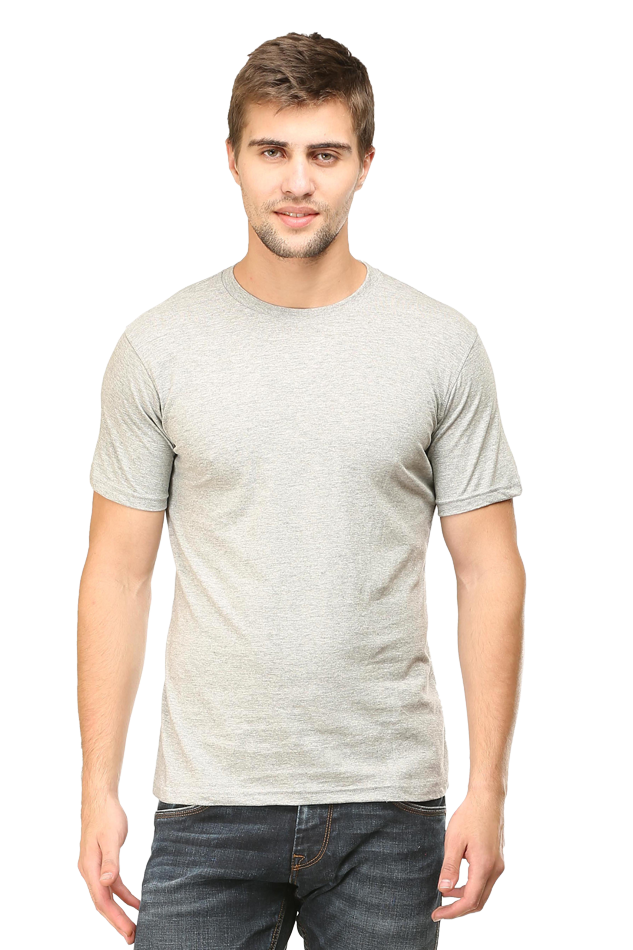 Lafangah Men's Round Neck Half Sleeve Classic cotton tshirt